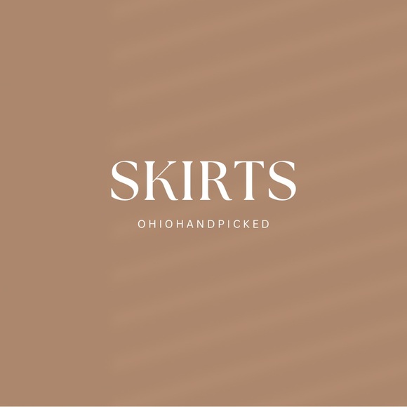 Dresses & Skirts - SKIRTS